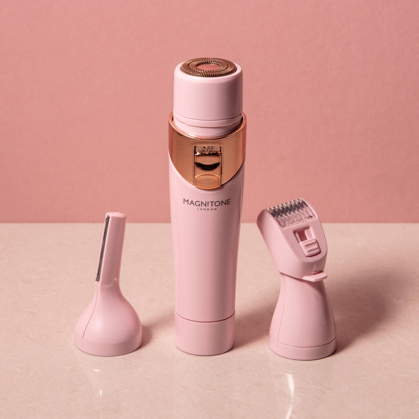 Fuzz Off 3-en-1 Recargable Recortadora de Precisión para el Cabello
