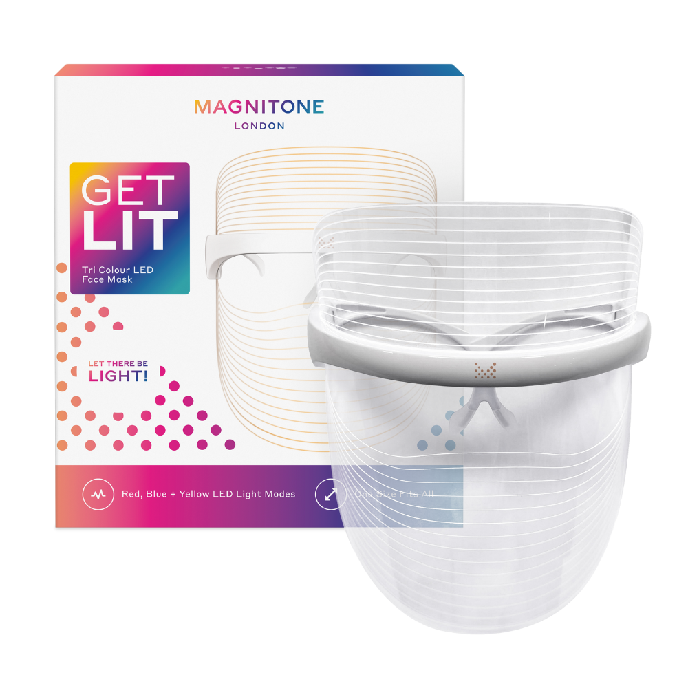 Get Lit® Mascarilla facial LED de tres colores