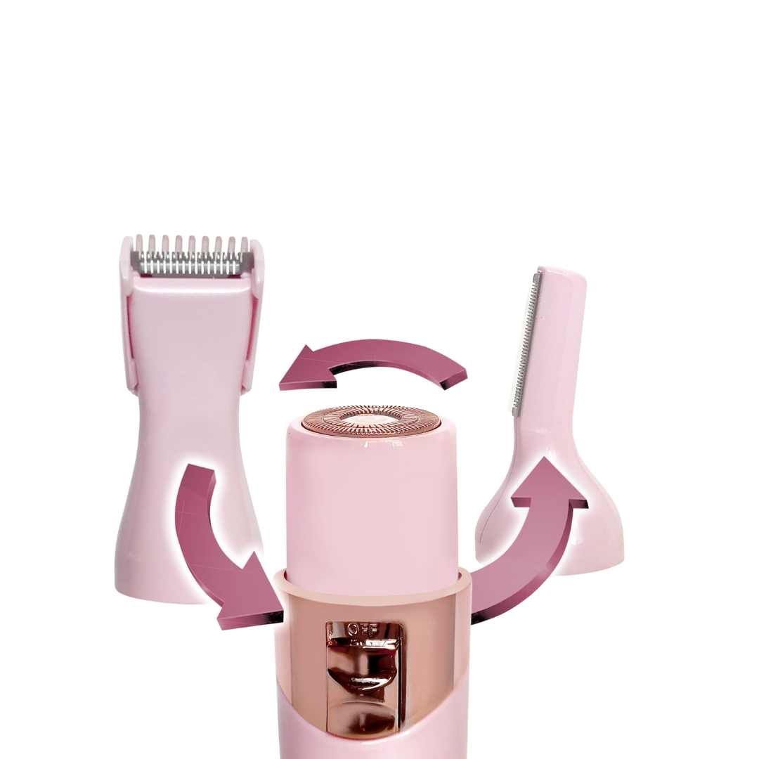 Fuzz Off 3-en-1 Recargable Recortadora de Precisión para el Cabello