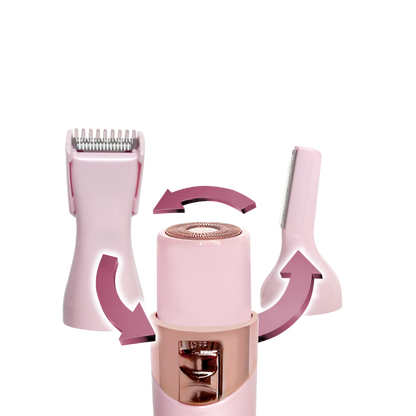 Fuzz Off 3-en-1 Recargable Recortadora de Precisión para el Cabello
