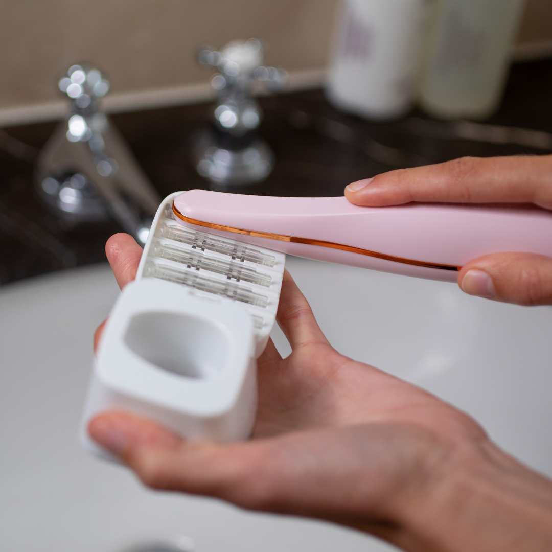 DermaQueen Vibra-Sonic® Depilación + Exfoliante Dermaplane