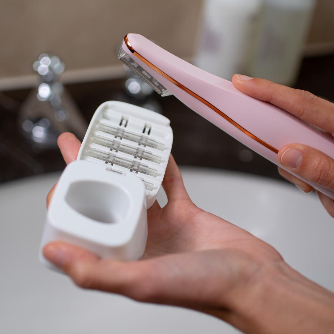 DermaQueen Vibra-Sonic® Depilación + Exfoliante Dermaplane