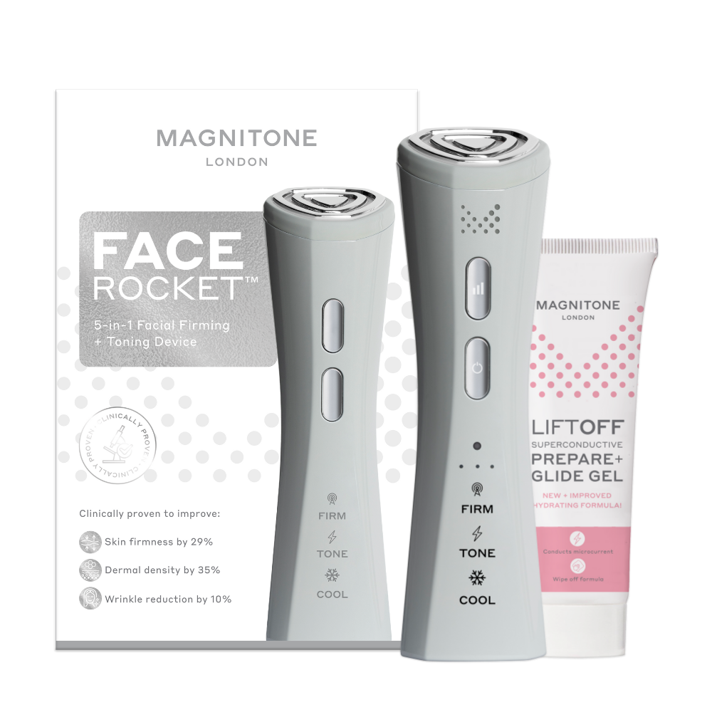 Face Rocket® 5-en-1 Dispositivo de Firmeza y Tonificación Facial