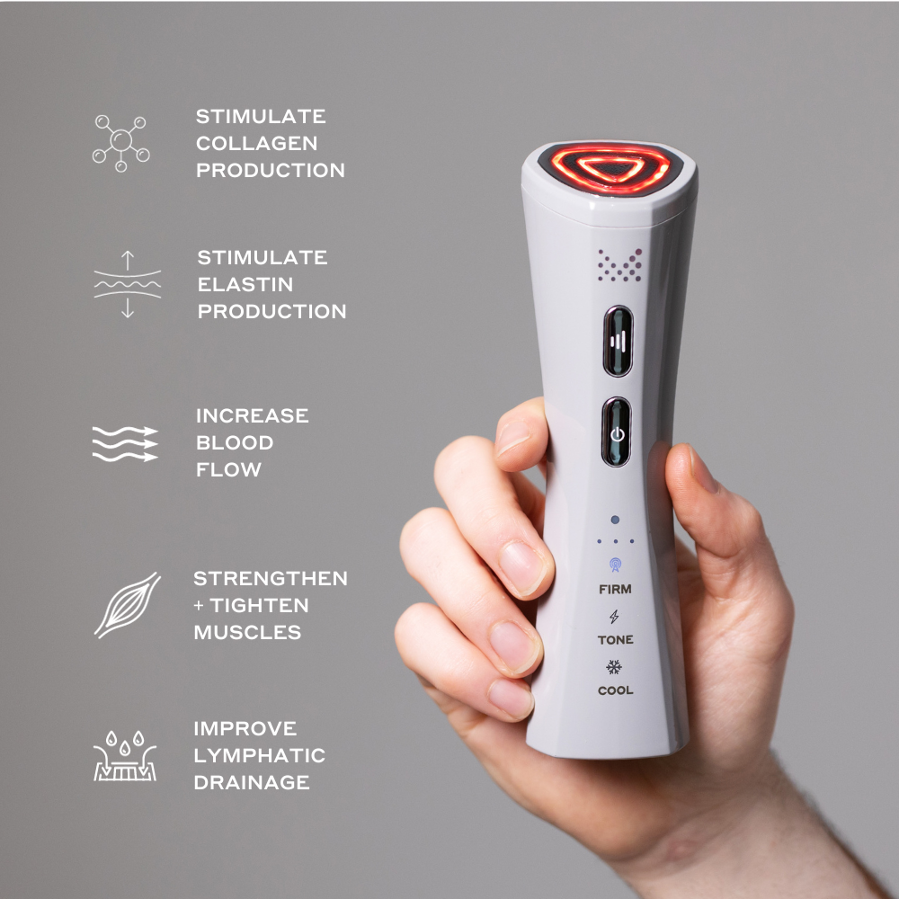 Face Rocket® 5-en-1 Dispositivo de Firmeza y Tonificación Facial