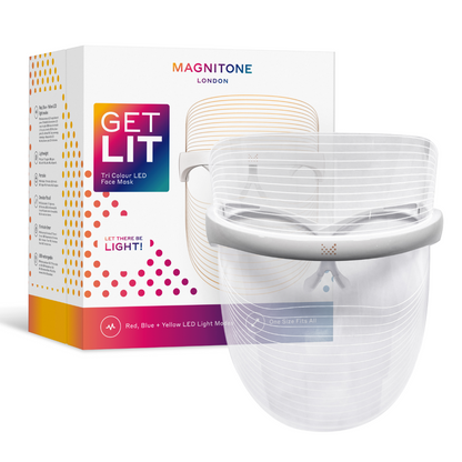 Get Lit® Mascarilla facial LED de tres colores