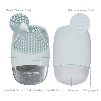 MAGNITONE BabyBare Micro-Sónico Cepillo Limpiador Compacto